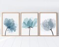 Set 3 tablouri decorative, Huhu206, Lemn masiv, Multicolor