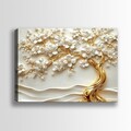 Tablou decorativ, KNV10268, Rama din lemn (grosime 3 cm), Multicolor