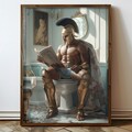 Tablou decorativ, HUM068, Cadru: 100% MOLID, Multicolor