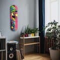 Tablou decorativ, Luigi Fan Art, Dimensiune: 20 x 80 cm, Multicolor