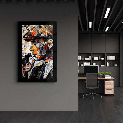 Tablou decorativ, SPR-1135, Dimensiuni: 46 x 72 cm, Multicolor