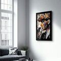 Tablou decorativ, SPR-1135, Dimensiuni: 46 x 72 cm, Multicolor