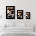 Tablou decorativ, SPR-1135, Dimensiuni: 46 x 72 cm, Multicolor