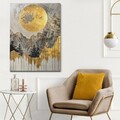 Tablou decorativ, KNV10267, Rama din lemn (grosime 3 cm), Multicolor