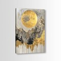 Tablou decorativ, KNV10267, Rama din lemn (grosime 3 cm), Multicolor