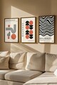 Set 3 tablouri decorative, Artvmodel26-Kahve, MDF, Multicolor