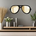 Oglinda decorativa, Ozgl508, Partea de jos: 100% EVA (Grosime: 10 mm, Auriu