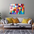 Tablou decorativ, UV-226 70 x 100, 70 x 100 cm, Multicolor