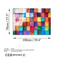 Tablou decorativ, UV-226 70 x 100, 70 x 100 cm, Multicolor