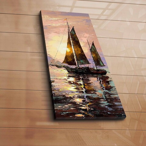 Tablou decorativ, 3070C-27, 30 x 70 cm, Multicolor
