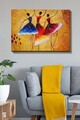 Tablou decorativ, Kanvas Tablo (70 x 100), Rama din lemn (grosime 3 cm), Multicolor
