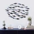 Decoratiune de perete, Alabalık 3, Dimensiuni: 94 x 58 x 4 cm, Multicolor