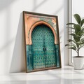 Tablou decorativ, GE125-L, Lemn, Multicolor