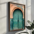 Tablou decorativ, GE125-L, Lemn, Multicolor