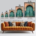 Tablou decorativ, GE125-L, Lemn, Multicolor