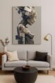 Tablou decorativ, Hm_Cnvs26-23-50x70, Cadru: 100% lemn (Grosime: 2 x 3 cm), Multicolor