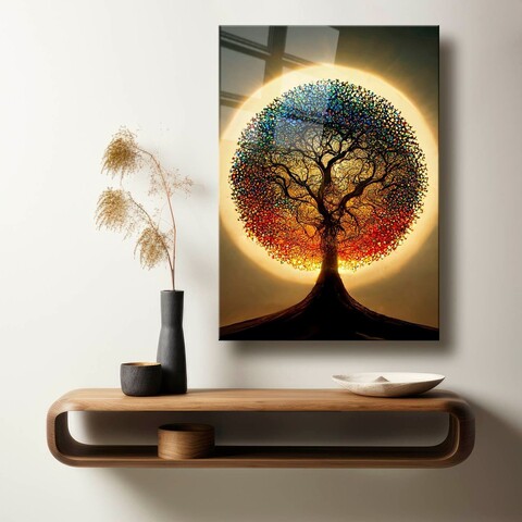 Tablou decorativ, Camtbl-045, 50 x 70 cm, Multicolor