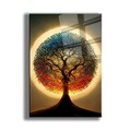 Tablou decorativ, Camtbl-045, 50 x 70 cm, Multicolor