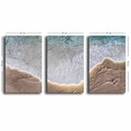 Set 3 tablouri decorative, 3P4570GSC-003, Lemn, Multicolor