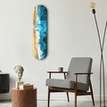 Tablou decorativ, Beach, Dimensiune: 20 x 80 cm, Multicolor