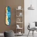Tablou decorativ, Beach, Dimensiune: 20 x 80 cm, Multicolor