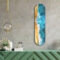 Tablou decorativ, Beach, Dimensiune: 20 x 80 cm, Multicolor