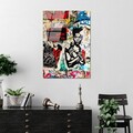 Tablou decorativ, UV-495 45 x 65, Dimensiune: 45 x 65 cm, Multicolor