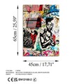Tablou decorativ, UV-495 45 x 65, Dimensiune: 45 x 65 cm, Multicolor