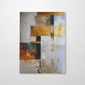Tablou decorativ, KNV10098, Rama din lemn (grosime 3 cm), Multicolor