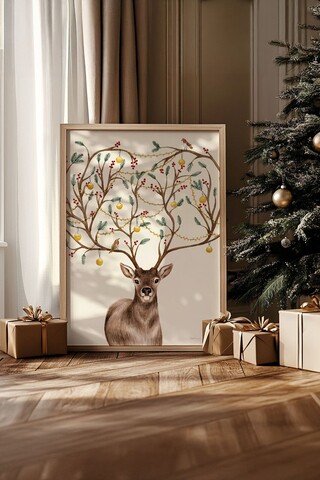 Tablou decorativ, Nwyearsngmdl69, MDF, Multicolor