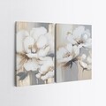 Set 2 tablouri decorative, 2KNV4235, Lemn, Multicolor