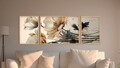 Tablou decorativ (3 Pieces), Huhu303, Lemn masiv (Grosime: 2 cm, Multicolor
