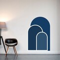 Sticker decorativ, MB-00104, 70 x 100 cm, Multicolor
