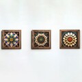 Tablou decorativ (3 Pieces), UKZM067, Imprimat UV, Multicolor