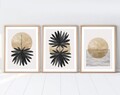 Tablou decorativ (3 Pieces), Zvon210, Lemn masiv (Grosime: 2,5 cm, Multicolor