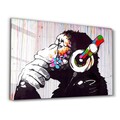 Tablou decorativ, CAM-3091, Dimensiuni: 46 x 72 cm, Multicolor