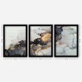 Tablou decorativ (3 Pieces), 3SC34, Plastic, Multicolor