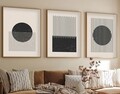 Tablou decorativ (3 Pieces), Huhu212, Lemn masiv (Grosime: 2,5 cm, Multicolor