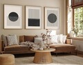 Tablou decorativ (3 Pieces), Huhu212, Lemn masiv (Grosime: 2,5 cm, Multicolor