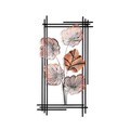Decoratiune de perete, Daiyu 4, Dimensiuni: 48 x 87 x 4 cm, Multicolor
