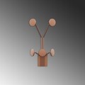 Cuier de perete, Giraffe-C, Dimensiuni: 24 x 16 cm Înălțime: 40 cm, Cupru