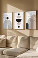 Tablou decorativ (3 Pieces), Artvmodel42-Ahsap, MDF (Grosime: 2,7 mm, Multicolor
