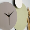 Ceas de perete, Pavimento, ø48 cm, Verde / Gri / Crem