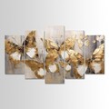 Tablou decorativ MDF (5 Pieces), 5MDF4595_60100 (100 x 60), 3 mm, Multicolor