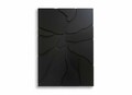 Tablou decorativ, Onyx, Dimensiuni: 45 x 68 cm, Negru