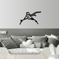 Decoratiune de perete, The Little Prince 2, Dimensiuni: 63 x 40 cm, Negru