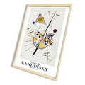 Tablou decorativ, 4262AHSKANDINSKY-022, Fundal: 100% MDF (Grosime: 2,7 mm, Multicolor
