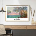 Tablou decorativ, 4262AHSMONET-001, Fundal: 100% MDF (Grosime: 2,7 mm, Multicolor
