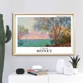 Tablou decorativ, 4262AHSMONET-001, Fundal: 100% MDF (Grosime: 2,7 mm, Multicolor