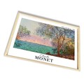 Tablou decorativ, 4262AHSMONET-001, Fundal: 100% MDF (Grosime: 2,7 mm, Multicolor